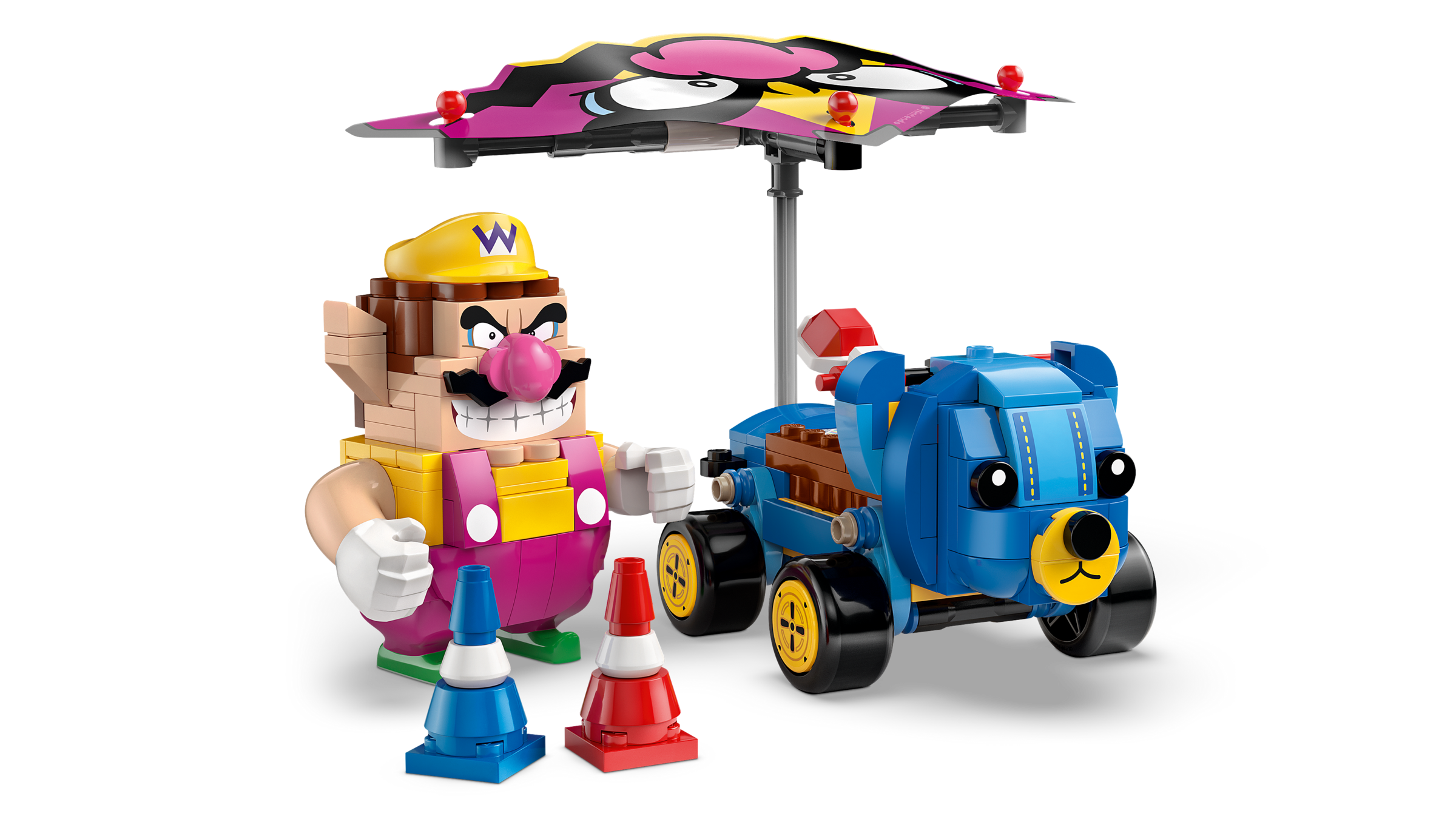 Lego Mario Kart Wario King Boo