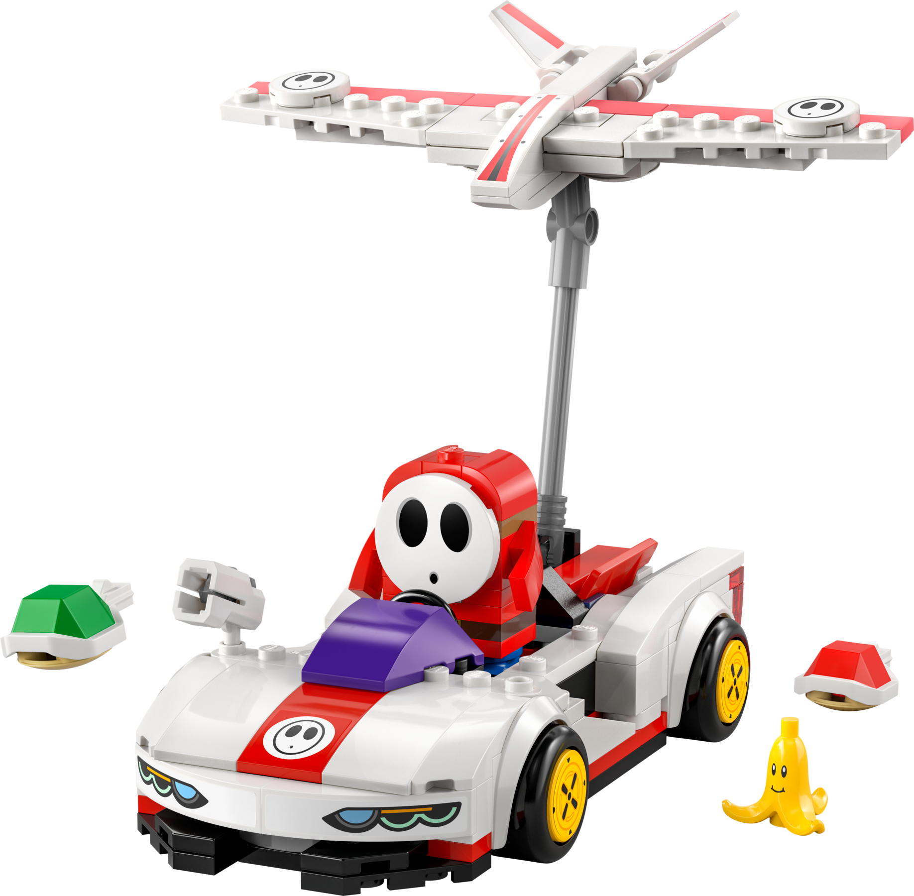 Lego Mario Kart Shy Guy PWing