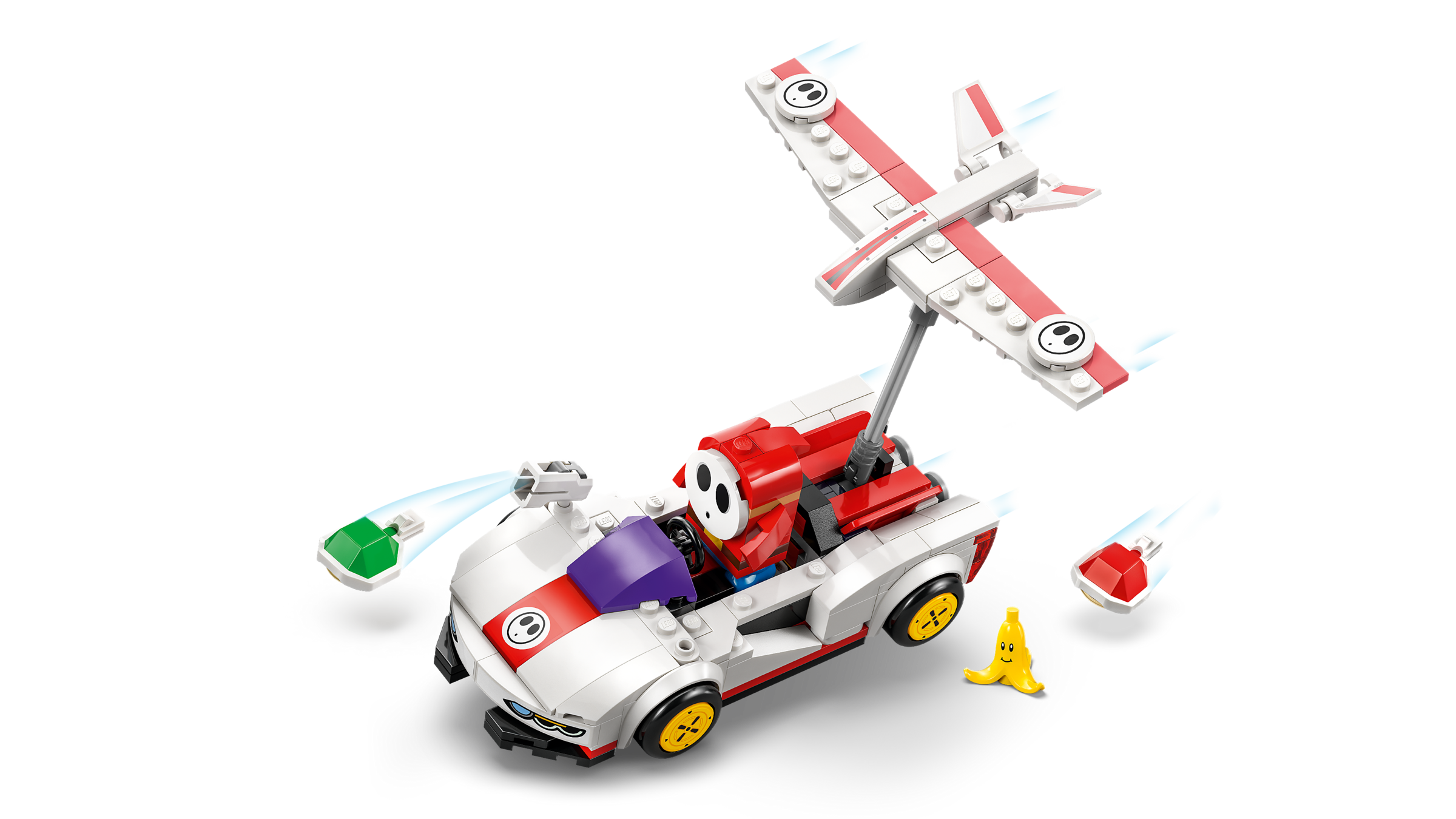 Lego Mario Kart Shy Guy PWing