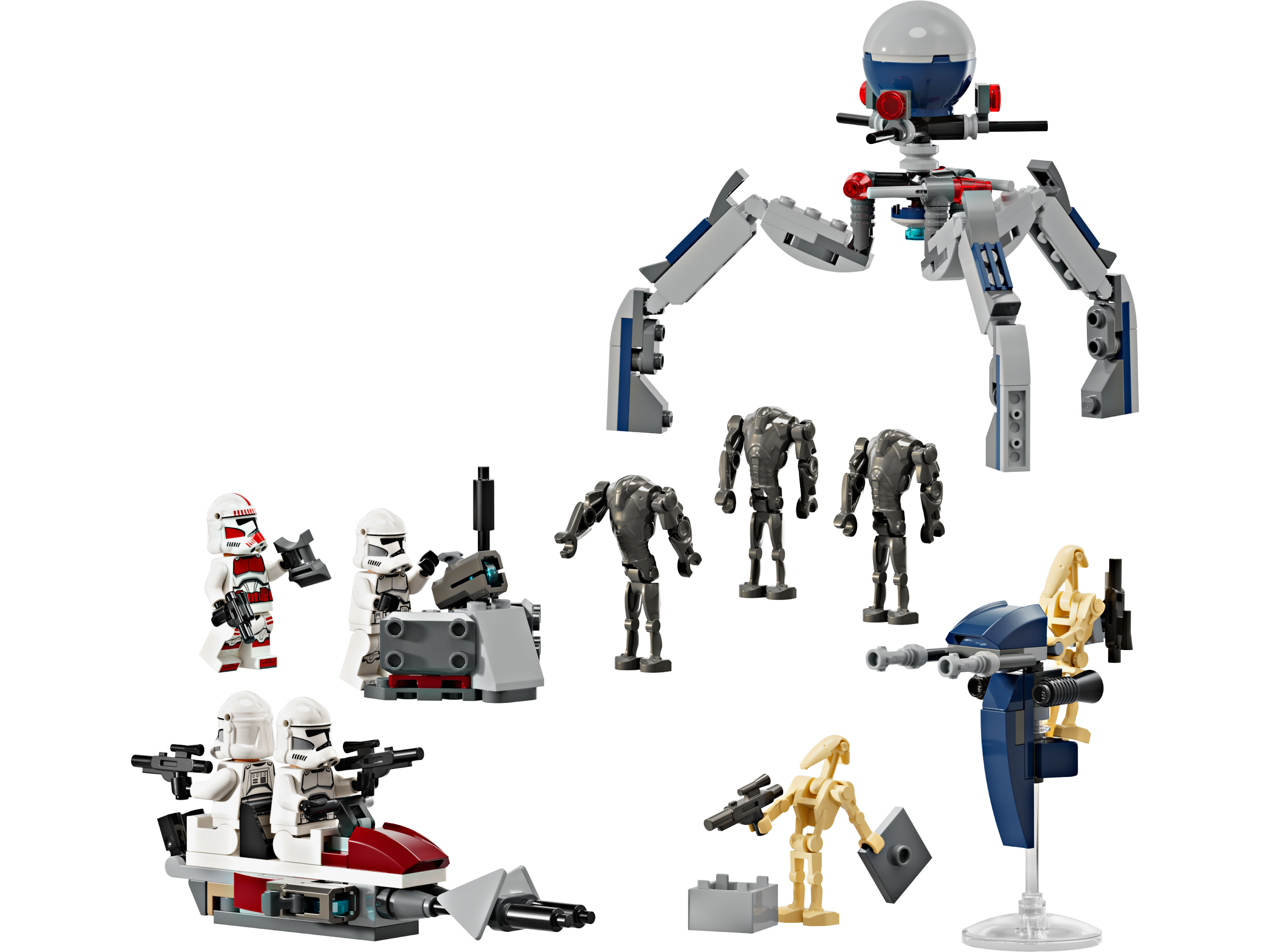 Lego Clone Trooper Battle Droid Battle Pack
