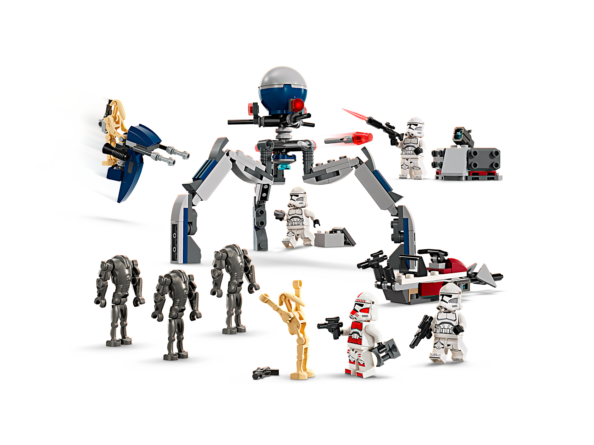 Lego Clone Trooper Battle Droid Battle Pack