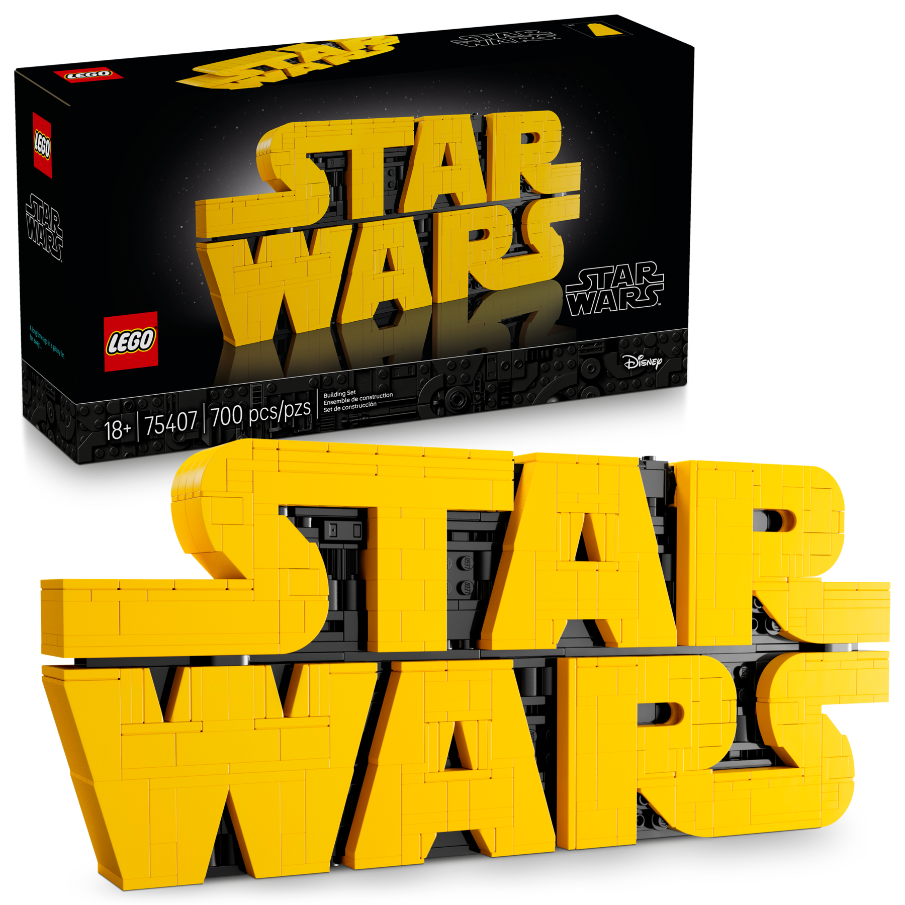 Lego BrickBuilt StarWars Logo