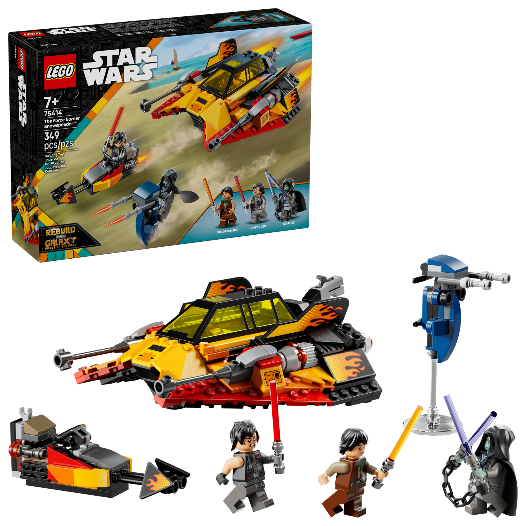 Lego The Force Burner Snowspeeder