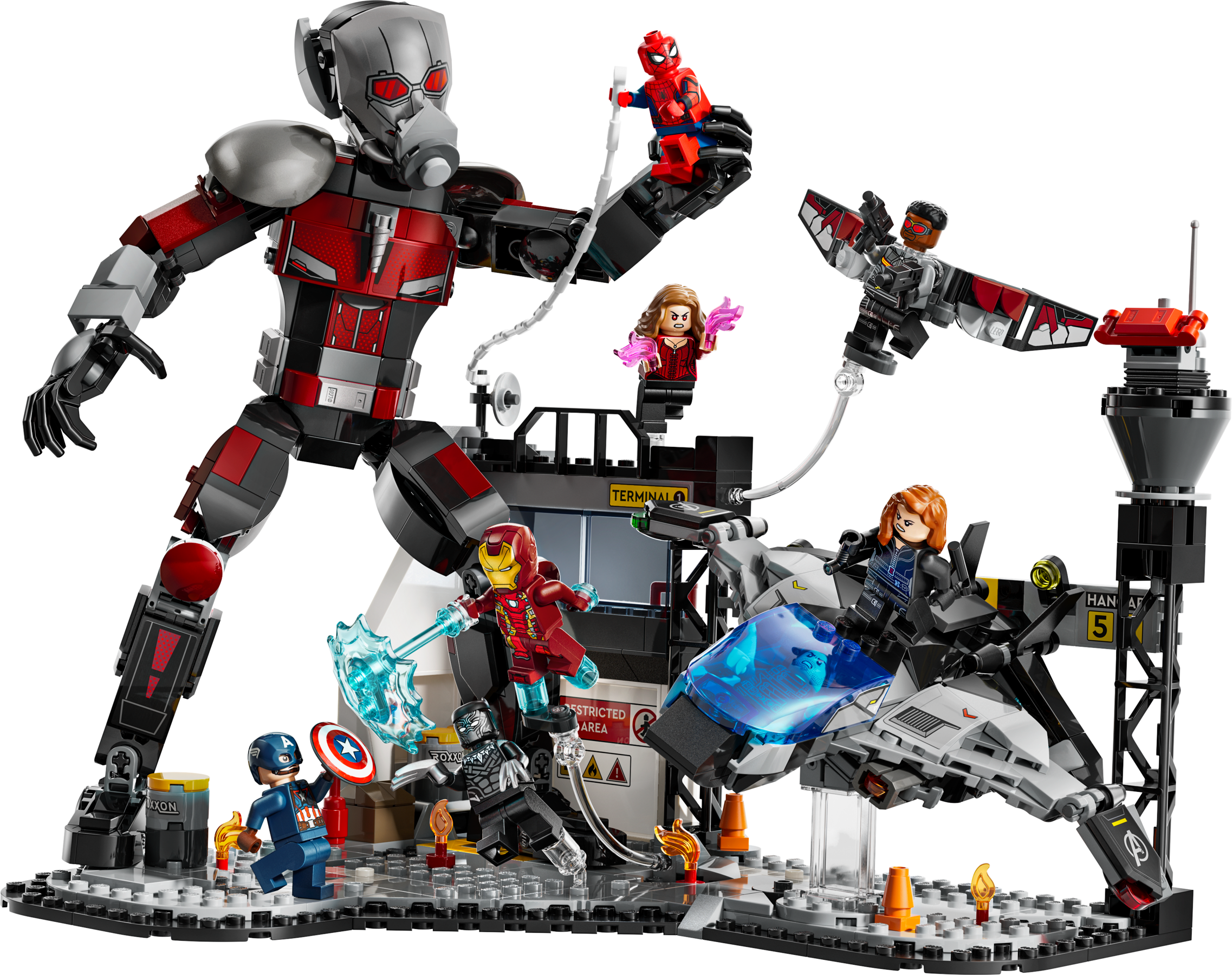 Lego Captain America Civil War Action Battle