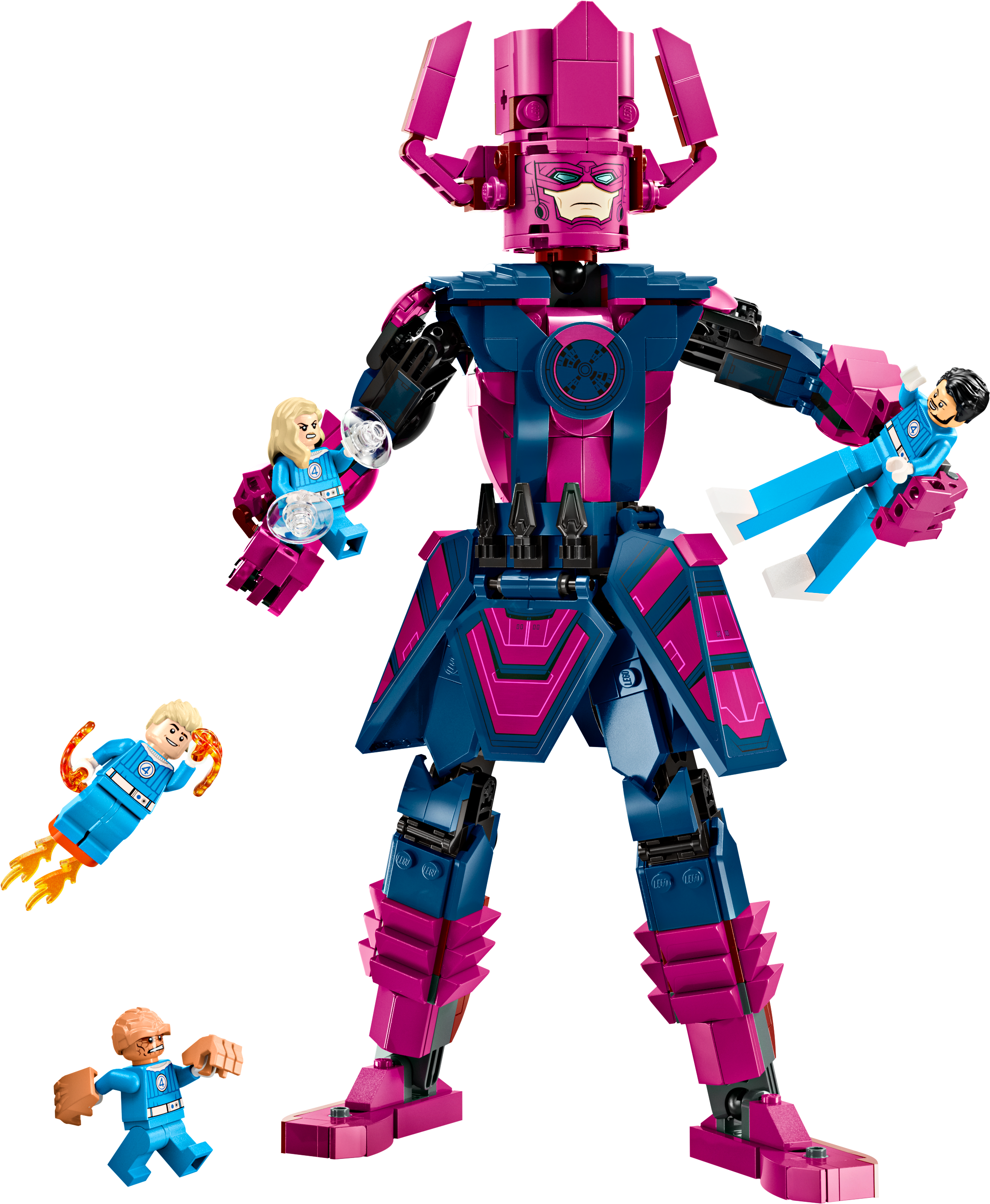 Lego Fantastic Four vs Galactus Construction Figure