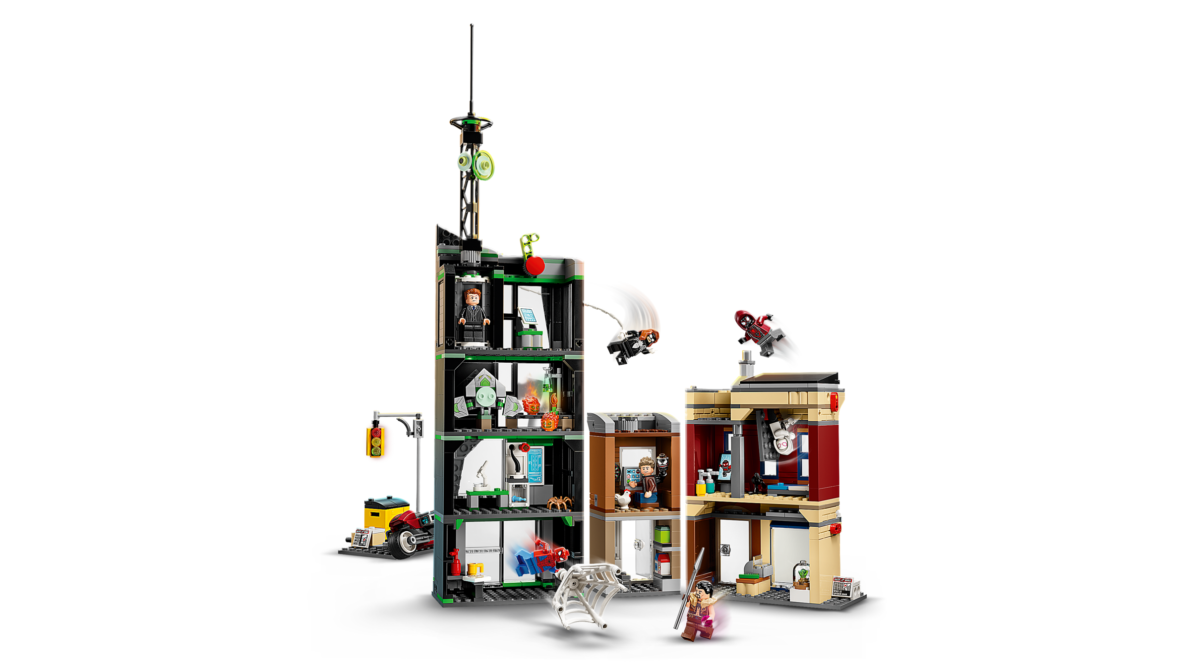 Lego SpiderMan vs Oscorp