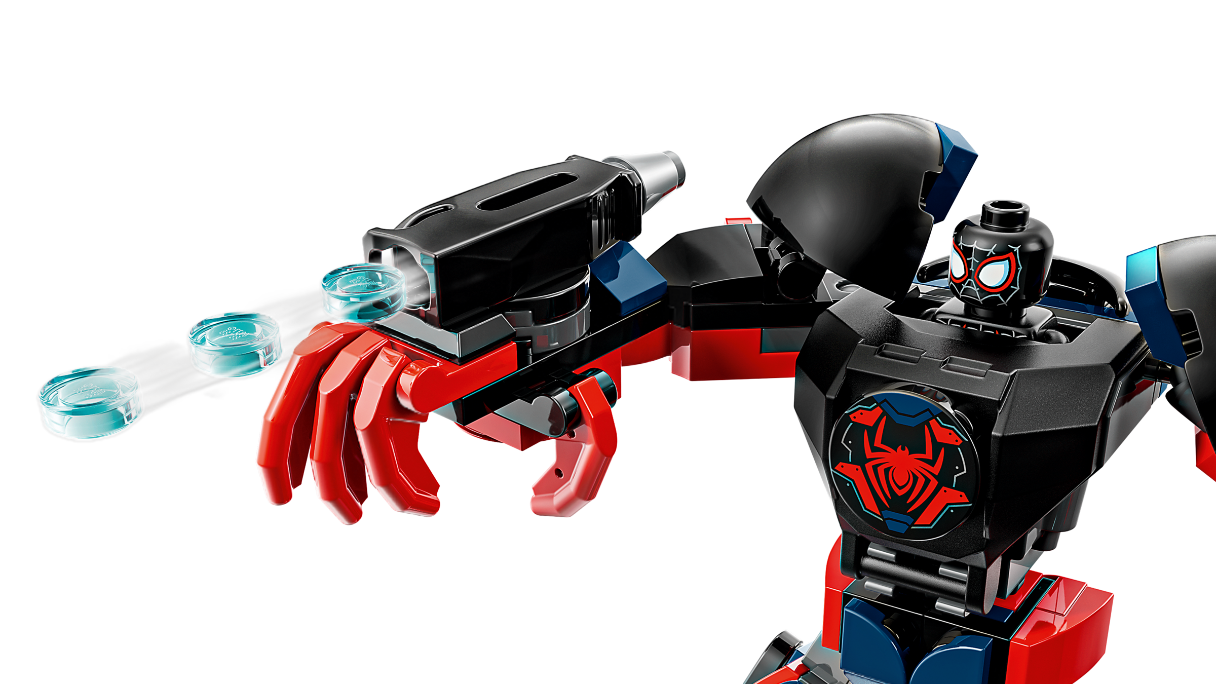 Lego Miles Morales Mech vs SpiderMan 2099