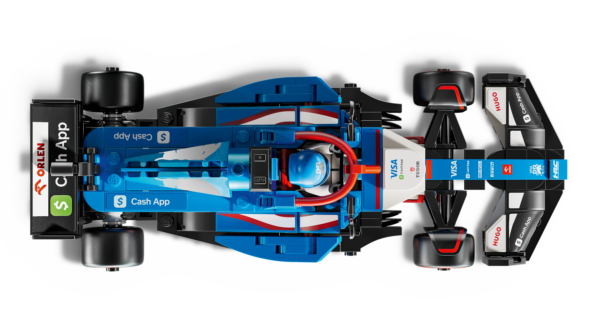 Lego Visa Cash App RB VCARB 01 F1 Race Car