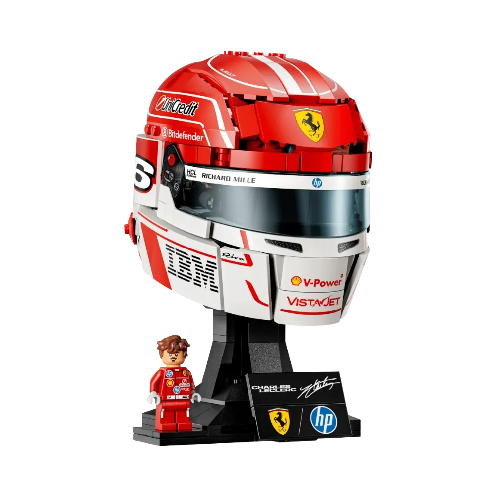 Lego Scuderia Ferrari HP Charles Leclerc Helmet
