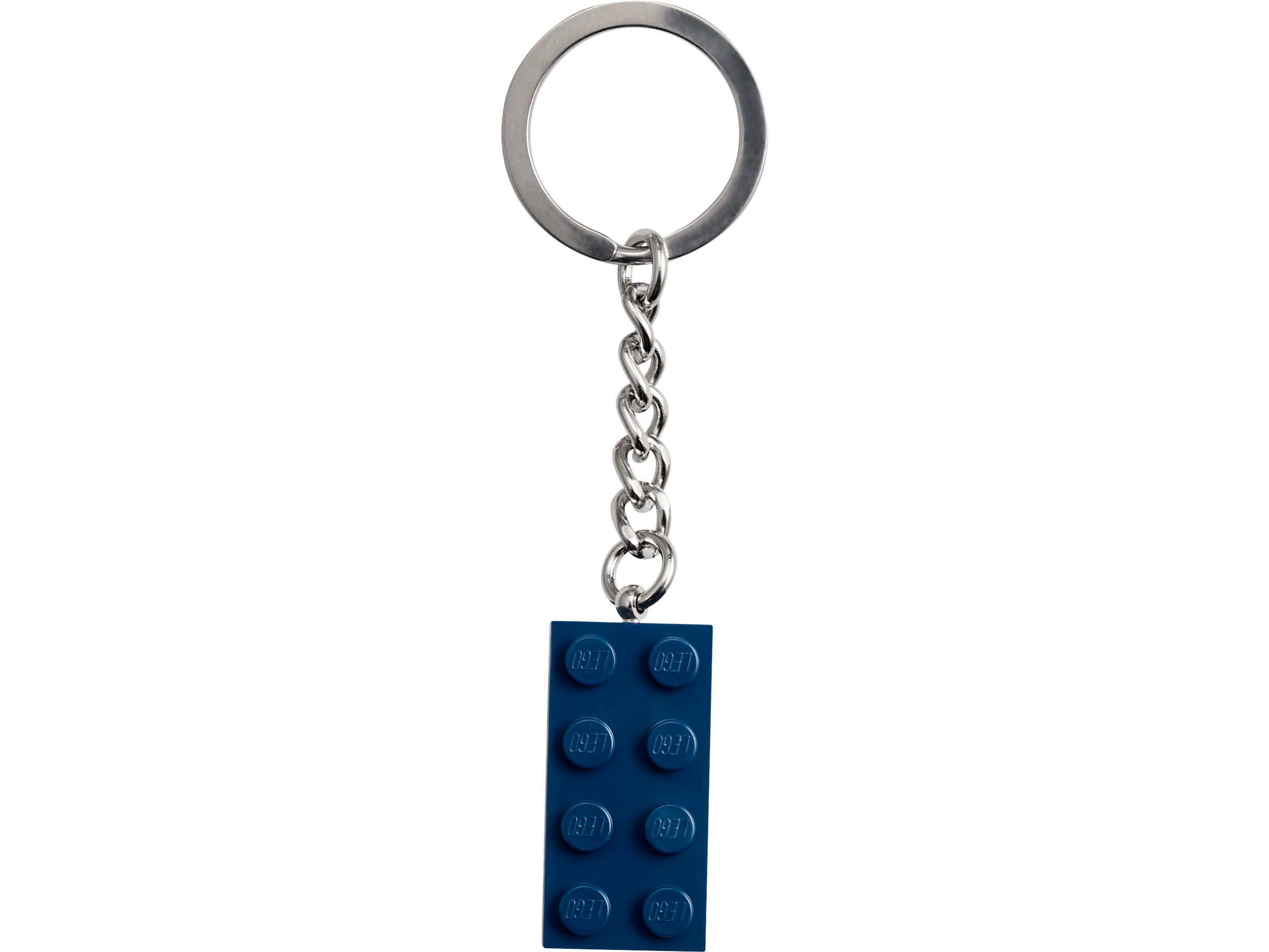 Lego Earth Blue 2x4 Key Chain