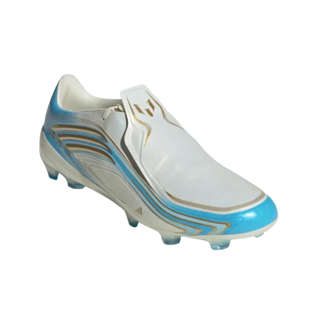 Adidas F50 Messi Pro Firm Ground Soccer Cleats Ivory