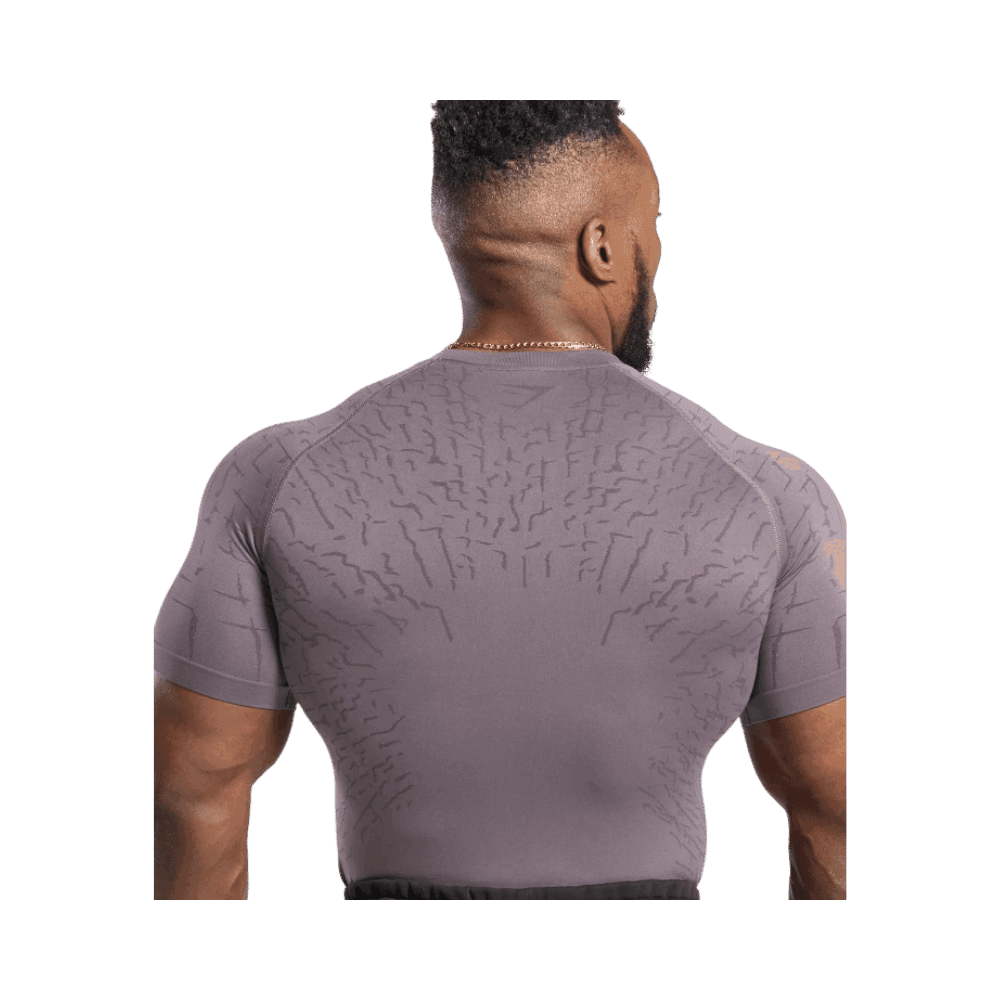 Gymshark Tectonic Seamless T Shirt Brushed Purple/Greyed Purple