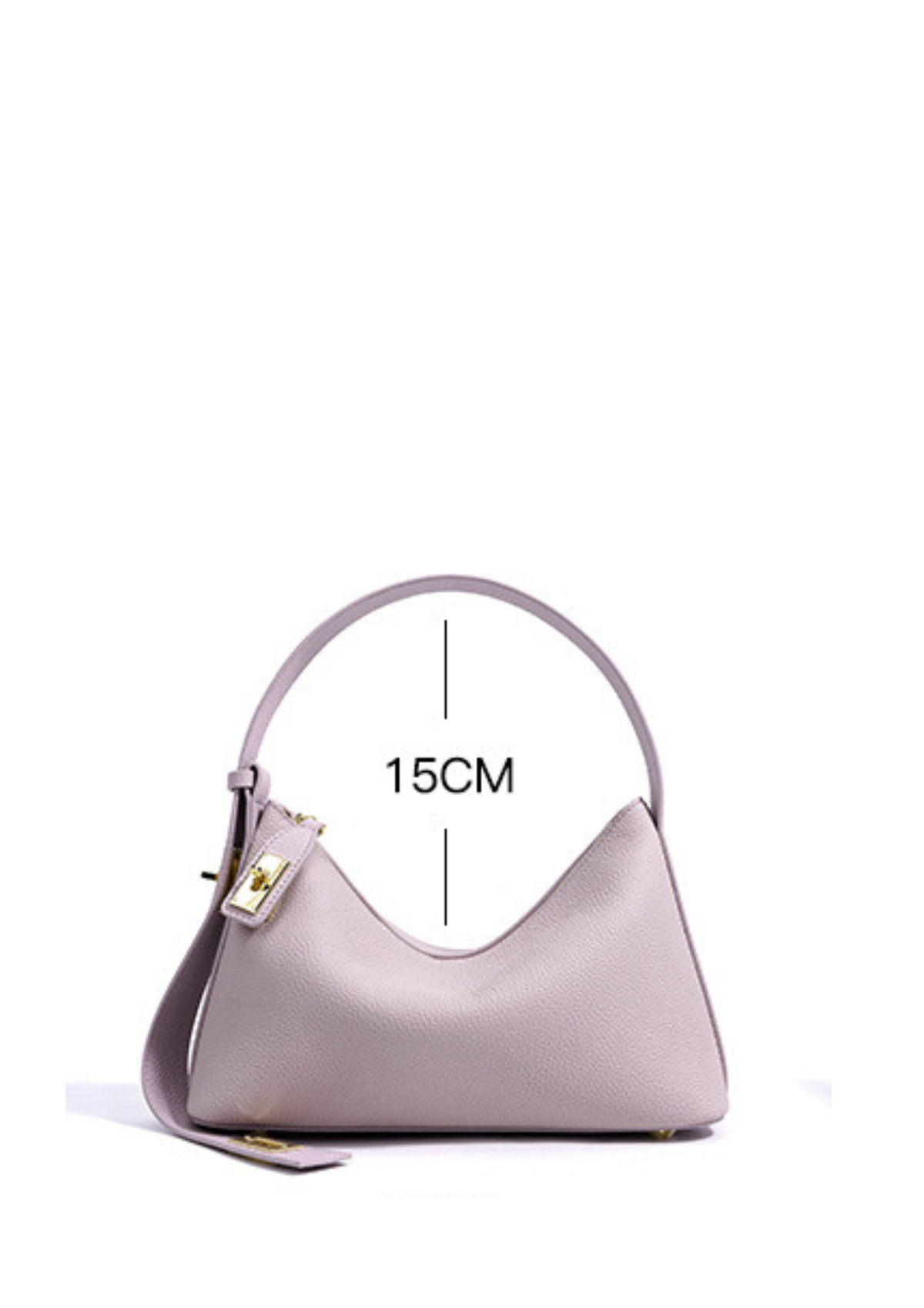 Favori Lumi - Ladies leather Baguette | Mauve – view 8