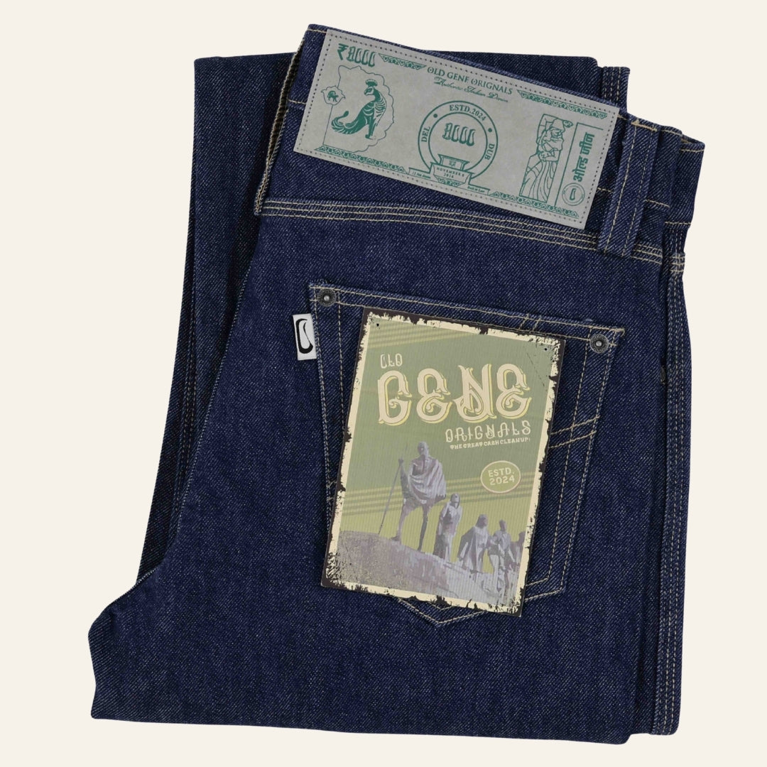 Men's Indigo Jeans - Vintage India