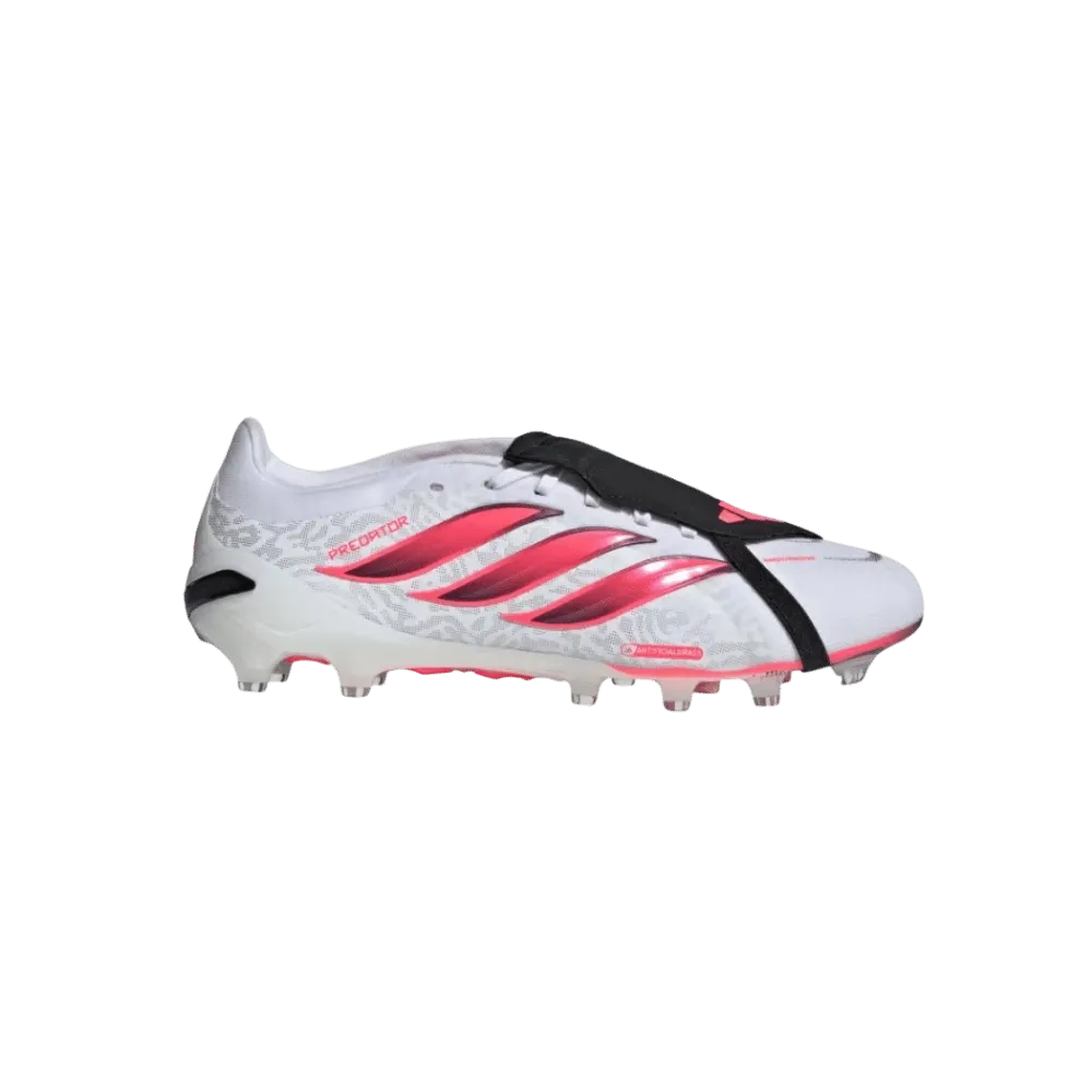 Adidas Predator Pro Fold-Over Tongue Artificial Ground Soccer Cleats Cloud White