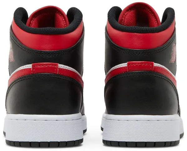 Air Jordan 1 Mid 'Black Fire Red'