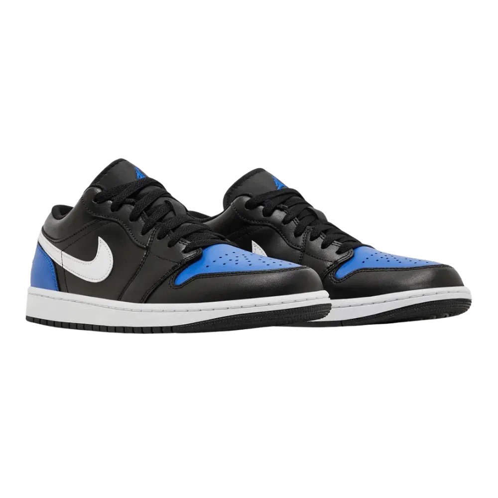 Air Jordan 1 Low Black Royal Toe