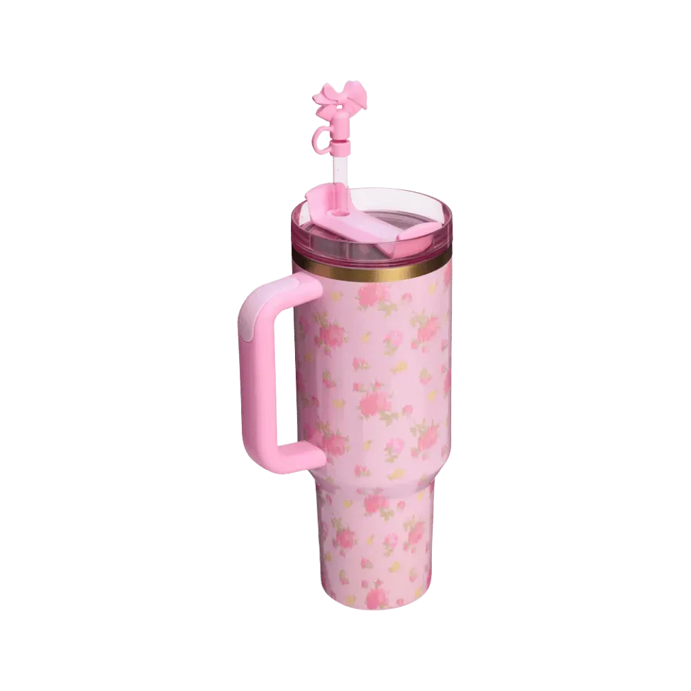 Stanley 1913 x LoveShackFancy Quencher H2.0 Flowstate™ Tumbler Ibiza Sunset