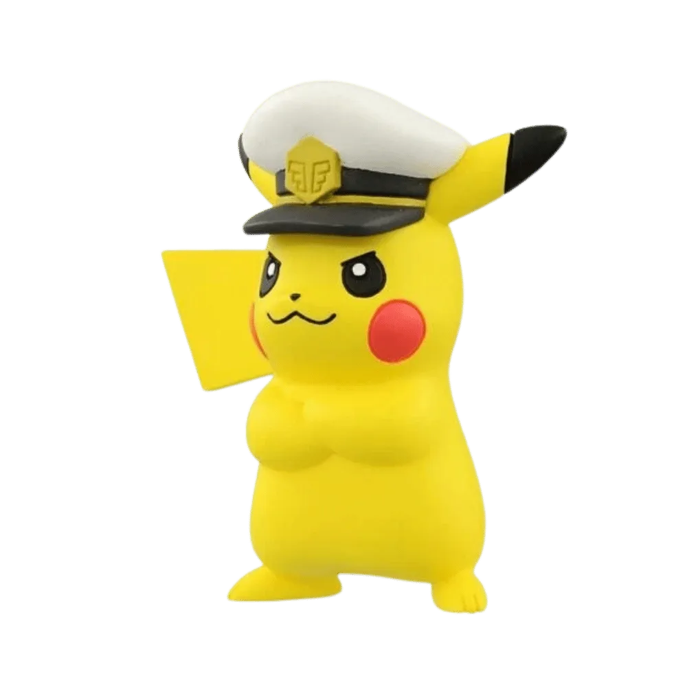 Moncolle MS-12 Captain Pikachu Takara Tomy Tomica Pokemon Monster Figure New