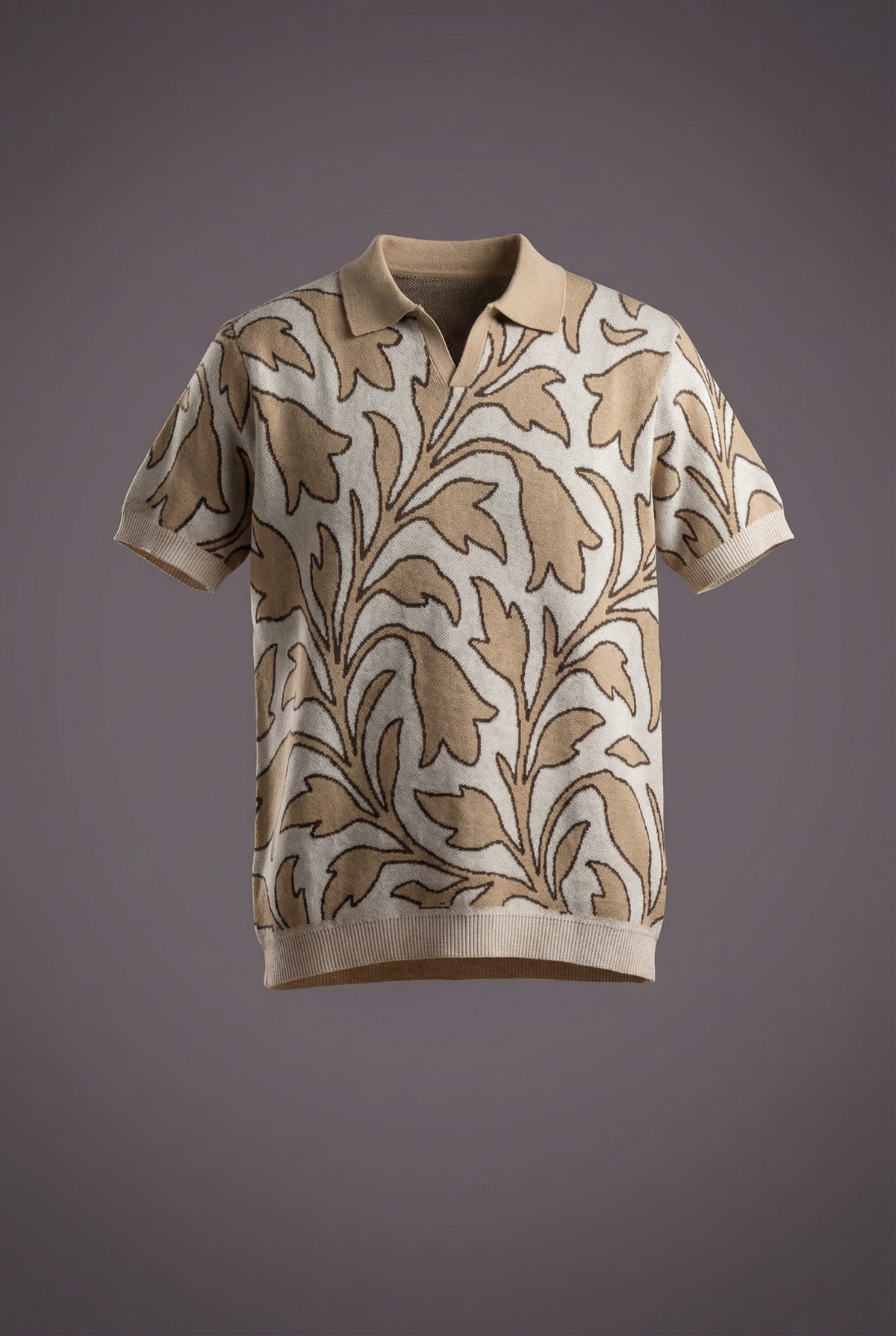 VINDOF Leaf Knitted Polo – view 7