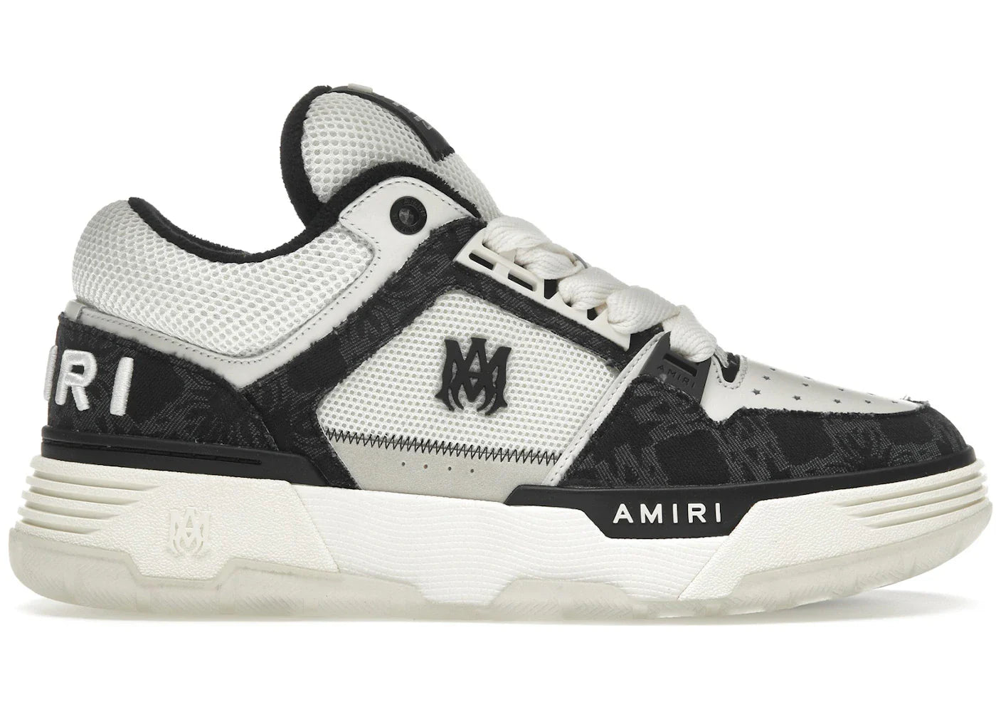 Amiri Ma-1 Black Quad Monogram Print