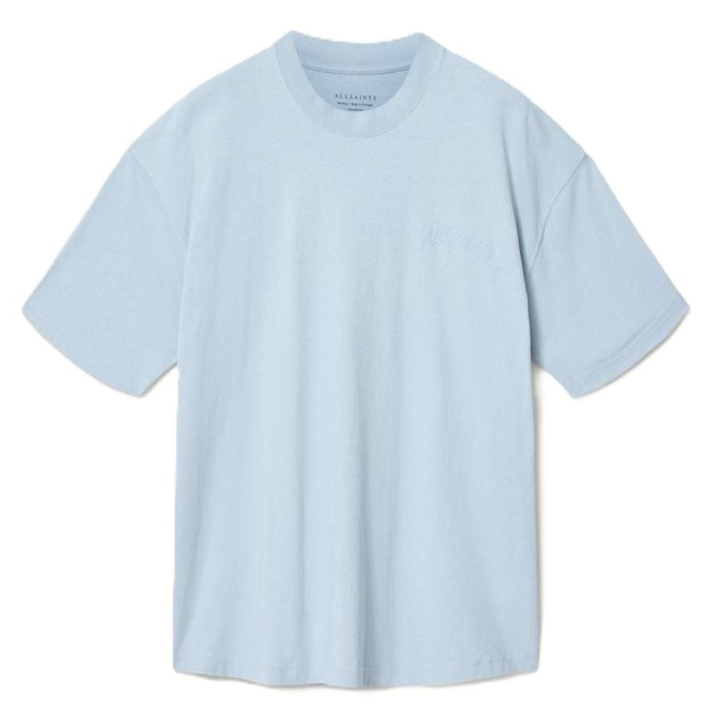 AllSaints Odyssey Oversized Short Sleeve Crew T-Shirt – Salton Blue