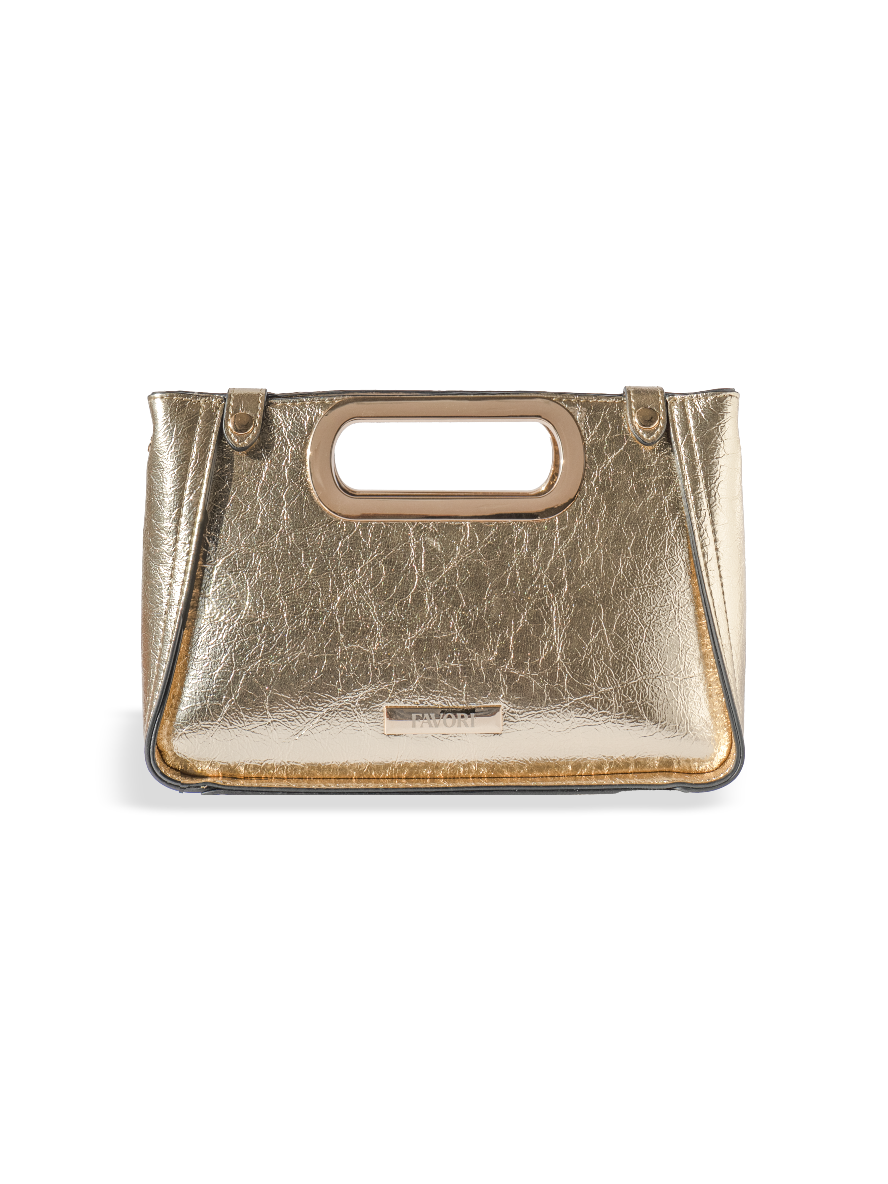Favori Aurelia- Ladies Clutch Bag Faux Leather | Gold – view 2