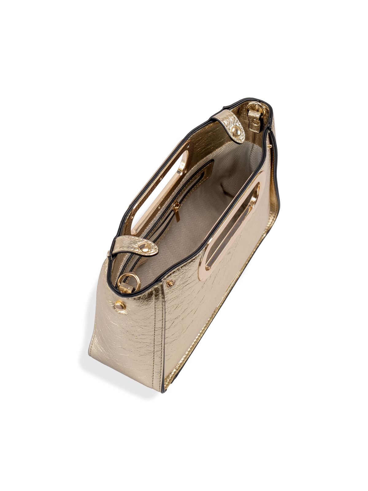 Favori Aurelia- Ladies Clutch Bag Faux Leather | Gold – view 8