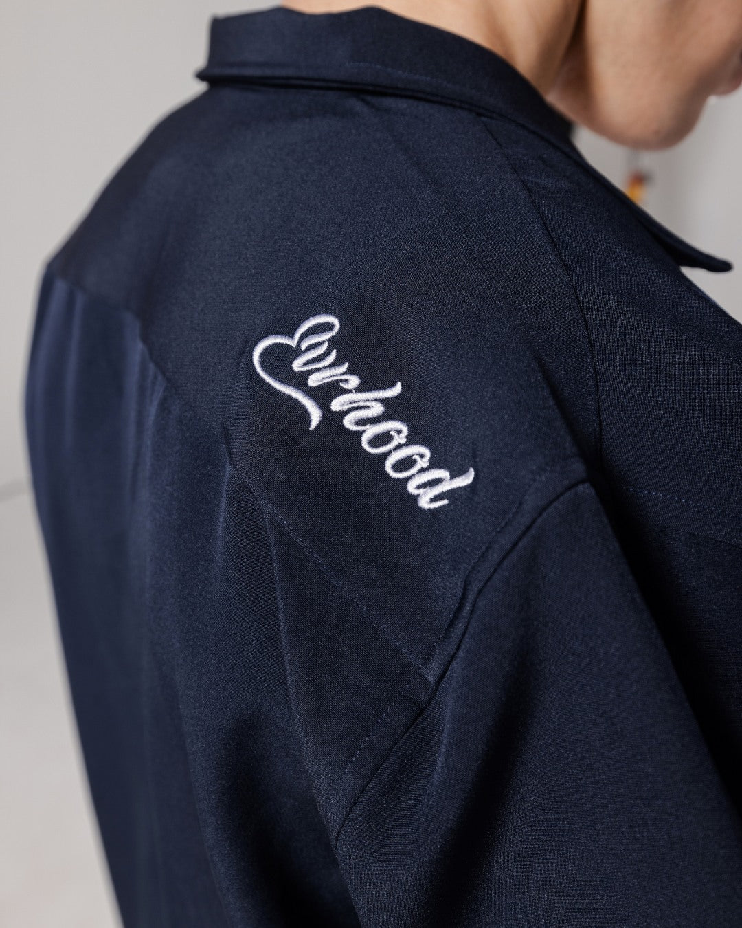 Evrhood Bowling Shirt - Blue – view 6