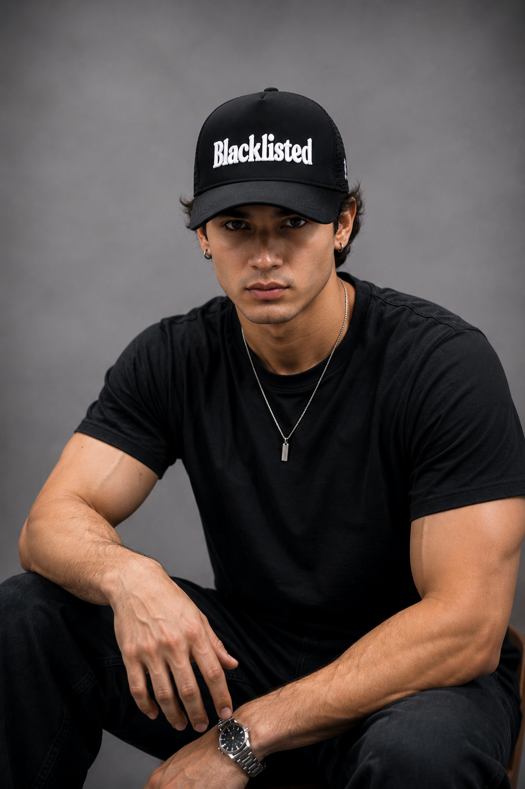 THE SEA HORSE Blacklisted - Mesh Trucker Cap – view 5