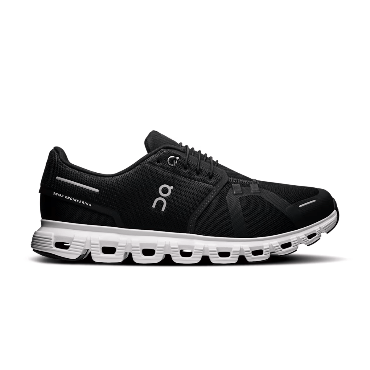 On Running Cloud 6 Wide Black White