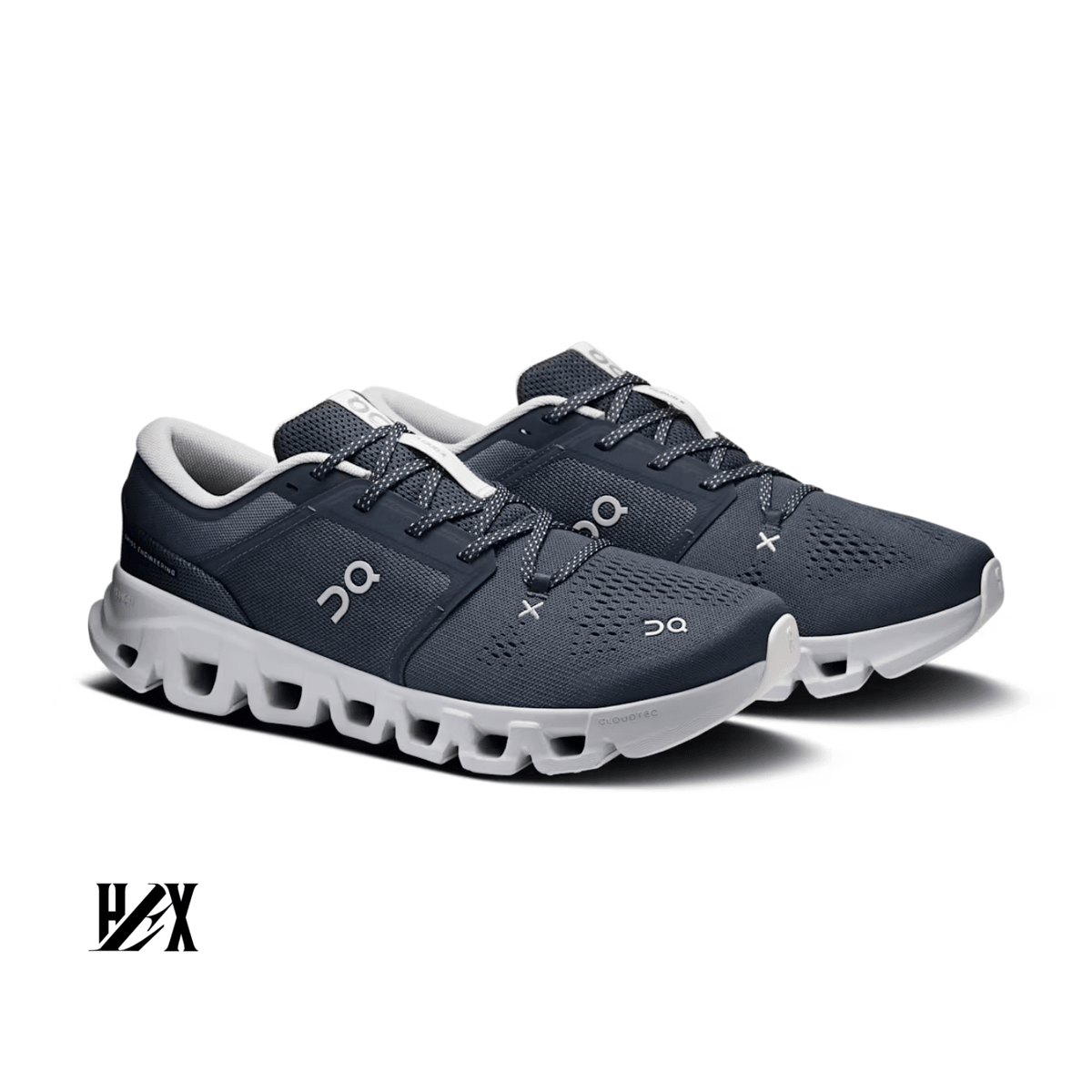 On Running Cloud X 5 Navy | Glacier