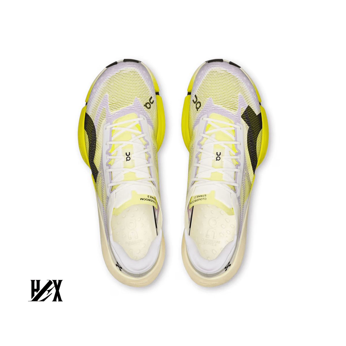 On Running Cloudboom Strike 2 White | Lime