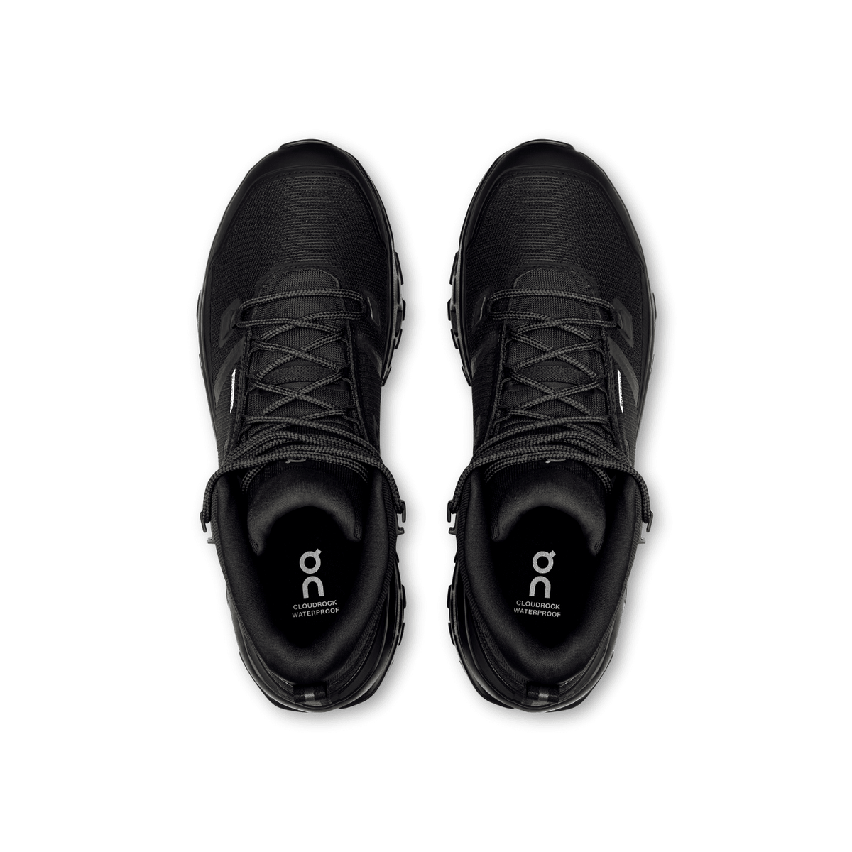 On Running Cloudrock Mid Waterproof Black Black