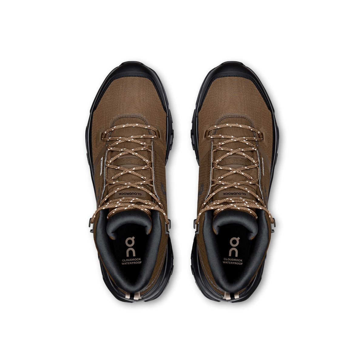On Running Cloudrock Mid Waterproof Earth Black