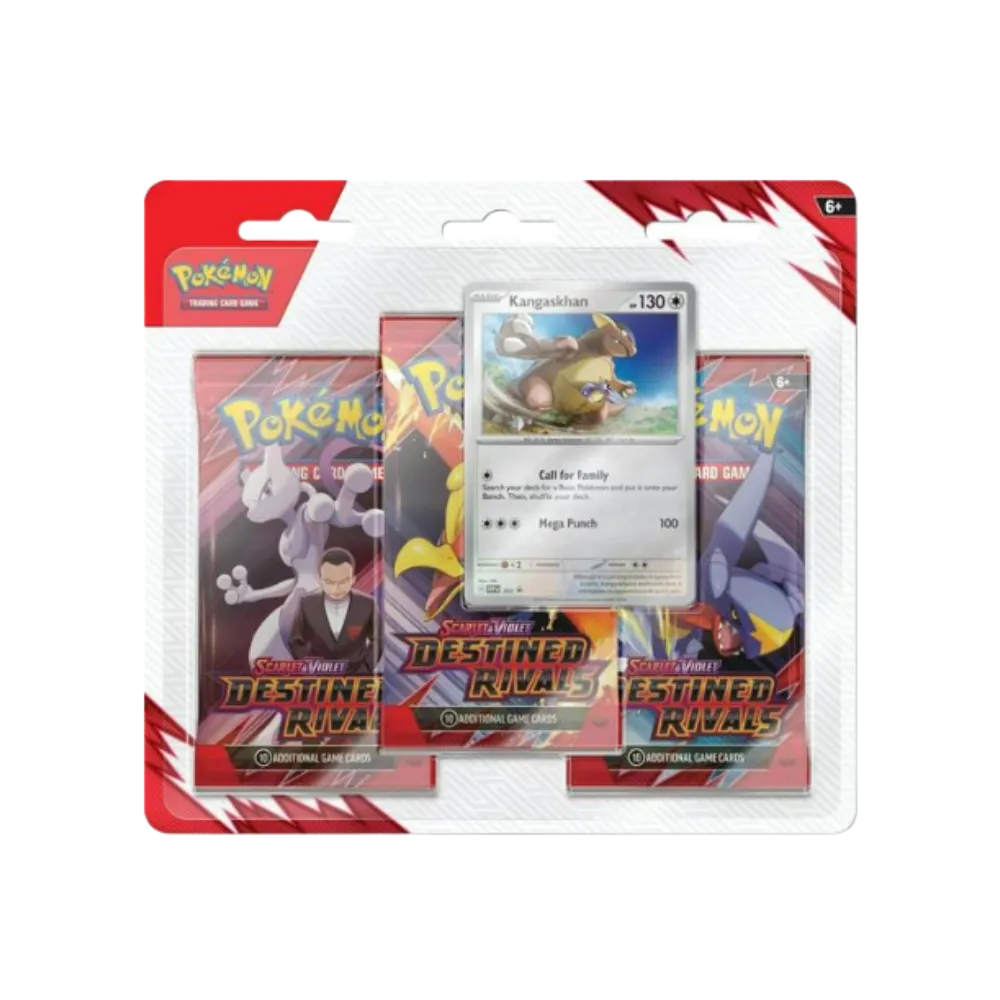 Pokemon Destined Rivals 3 Pack Blister: Kangaskhan