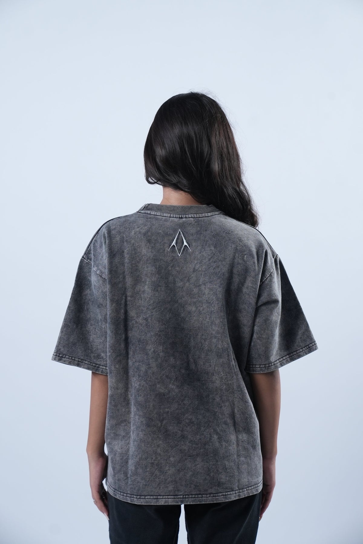 Kreflct WASHED TEE - BLACK – view 6