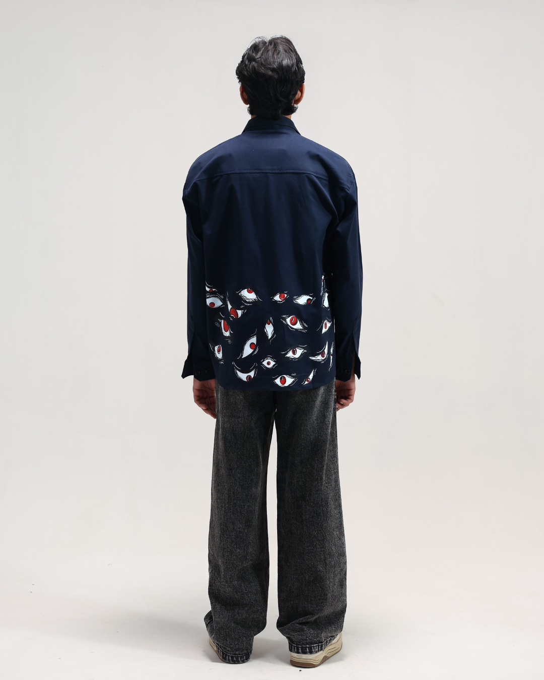 PELIOS GOD OF EMOTIONS™ THE ALL SEEING FEAR OVERSIZED SHIRT – view 3