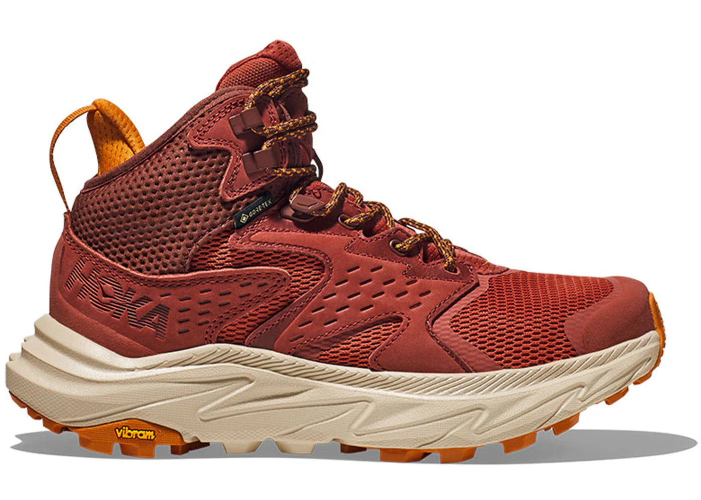 Hoka One One Anacapa 2 Mid Gore-Tex Hot Sauce Shifting Sands Womens