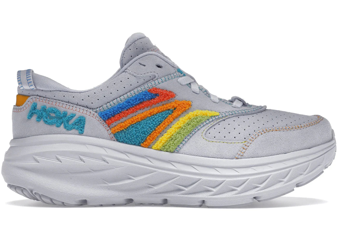 Hoka One One Bondi L Embroidery Arctic Ice All Gender