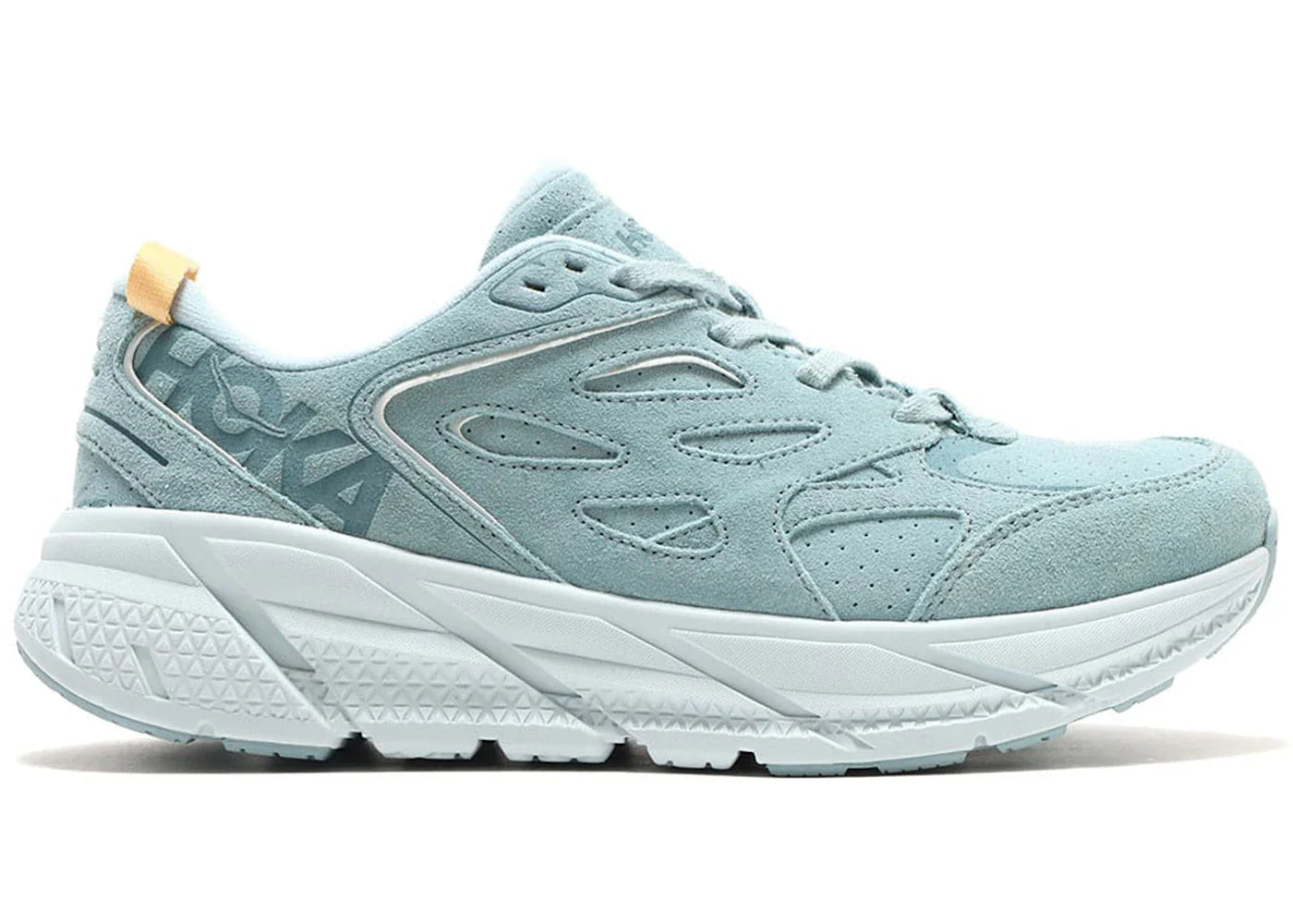 Hoka One One Clifton L Suede Cloud Blue Ice Flow All Gender