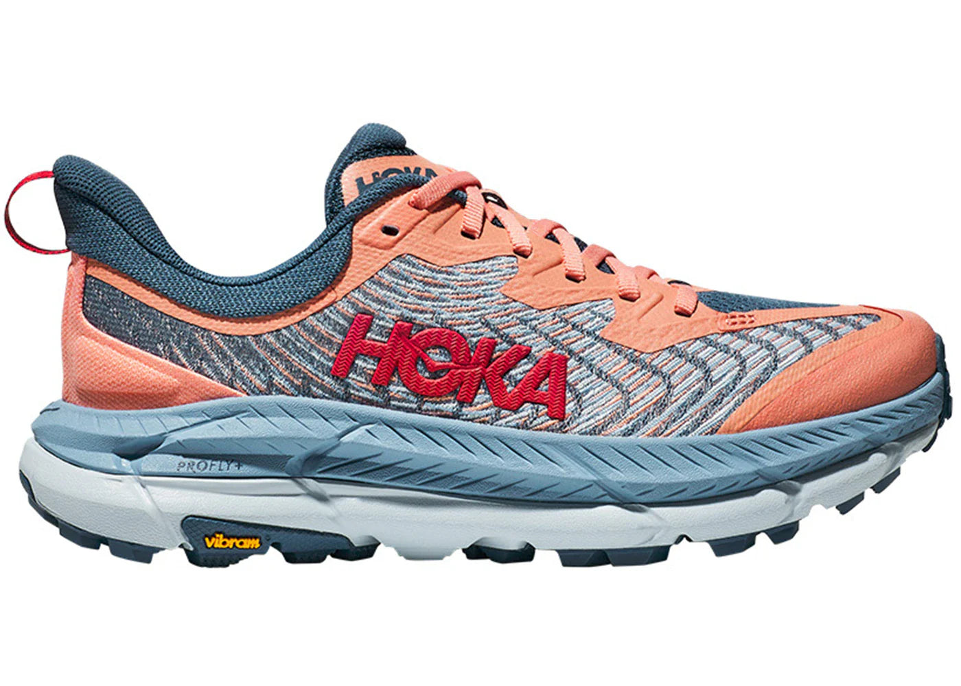 Hoka One One Mafate Speed 4 Papaya Real Teal Womens