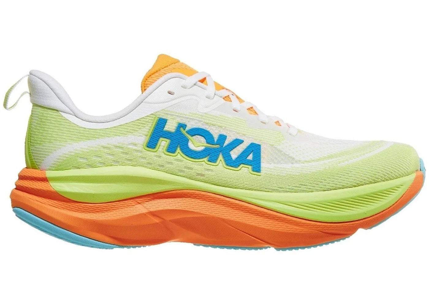 Hoka One One Skyflow Frost Solar Flare Womens