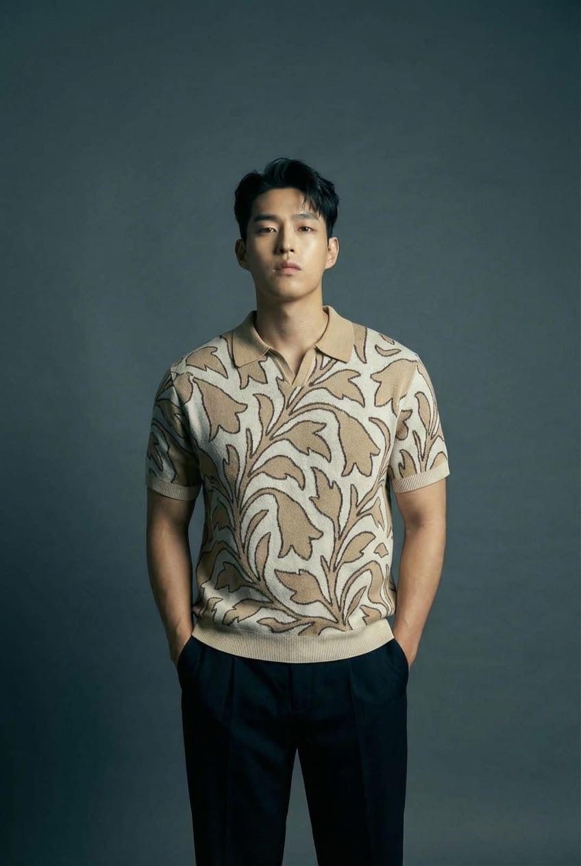 VINDOF Leaf Knitted Polo – view 6