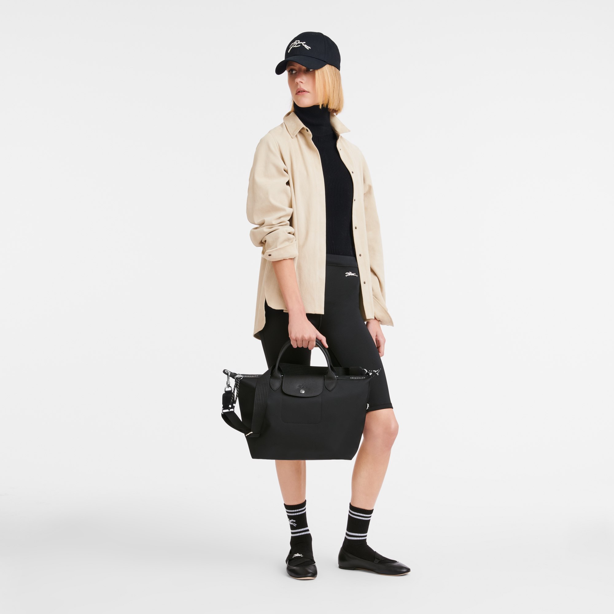 Longchamp Le Pliage Energy L Handbag Black