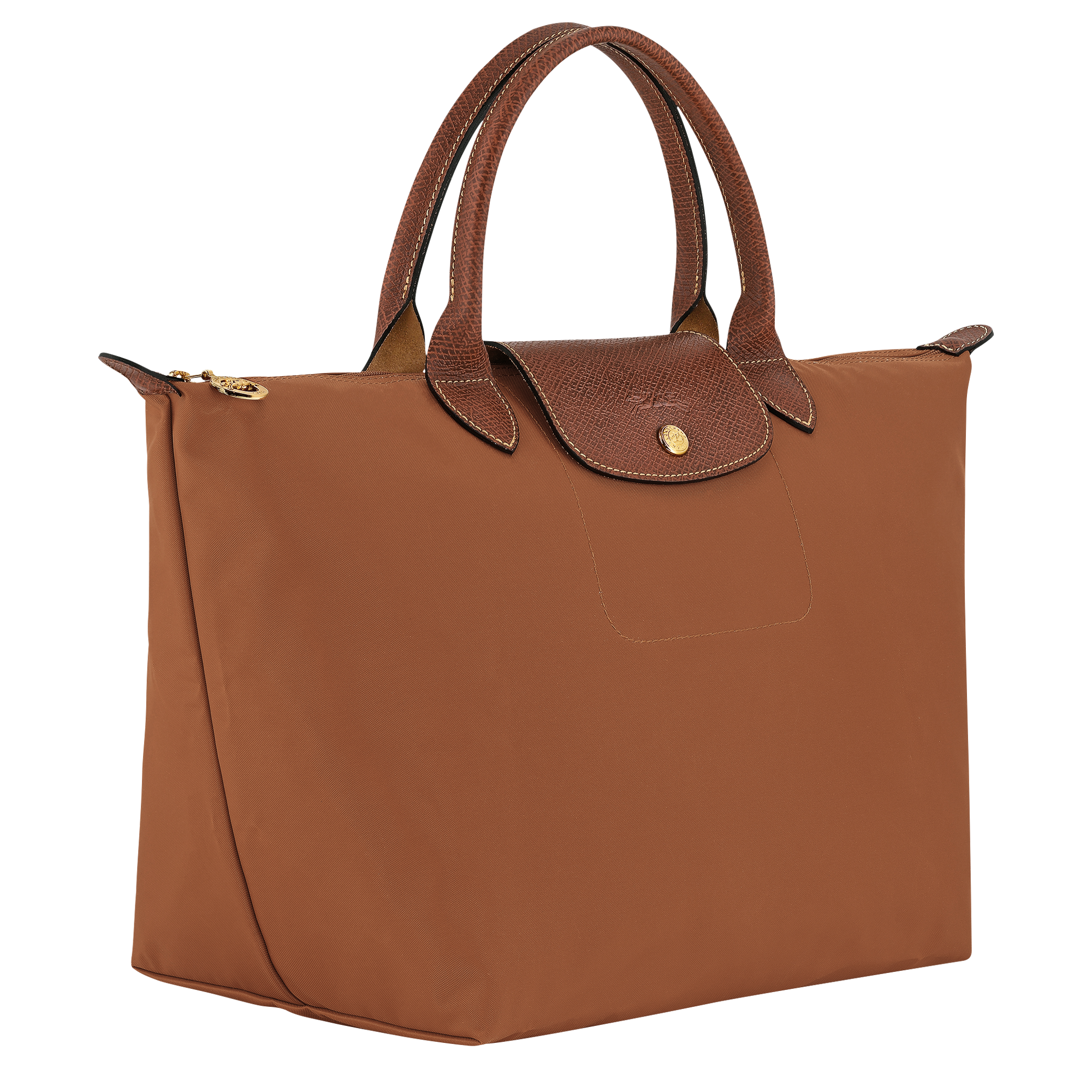 Longchamp Le Pliage Original M Handbag Cognac