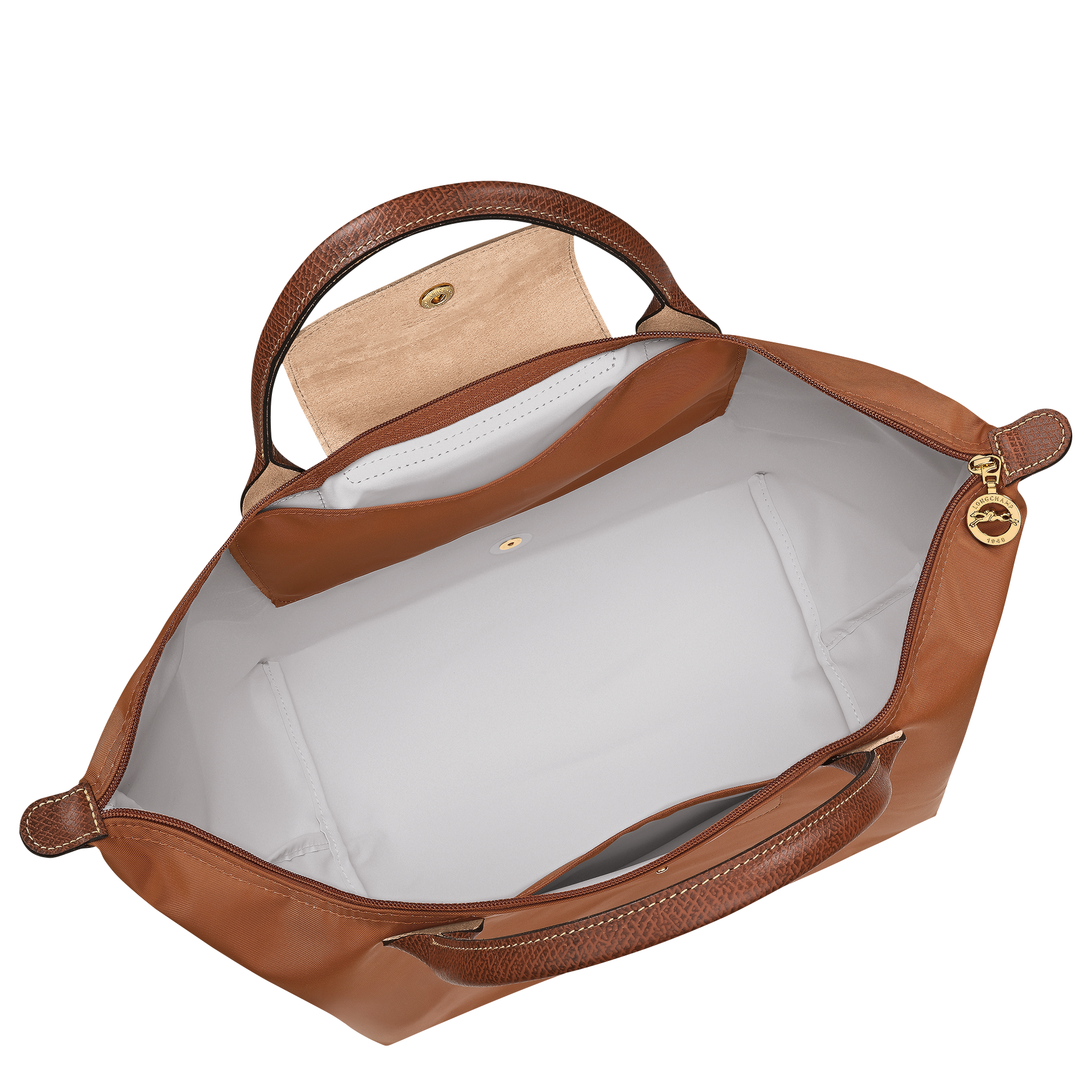 Longchamp Le Pliage Original M Handbag Cognac