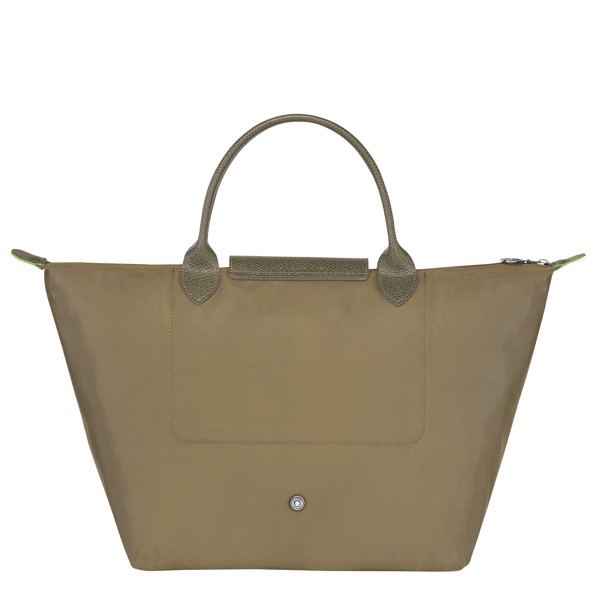 Longchamp Le Pliage Green M Handbag Artichoke