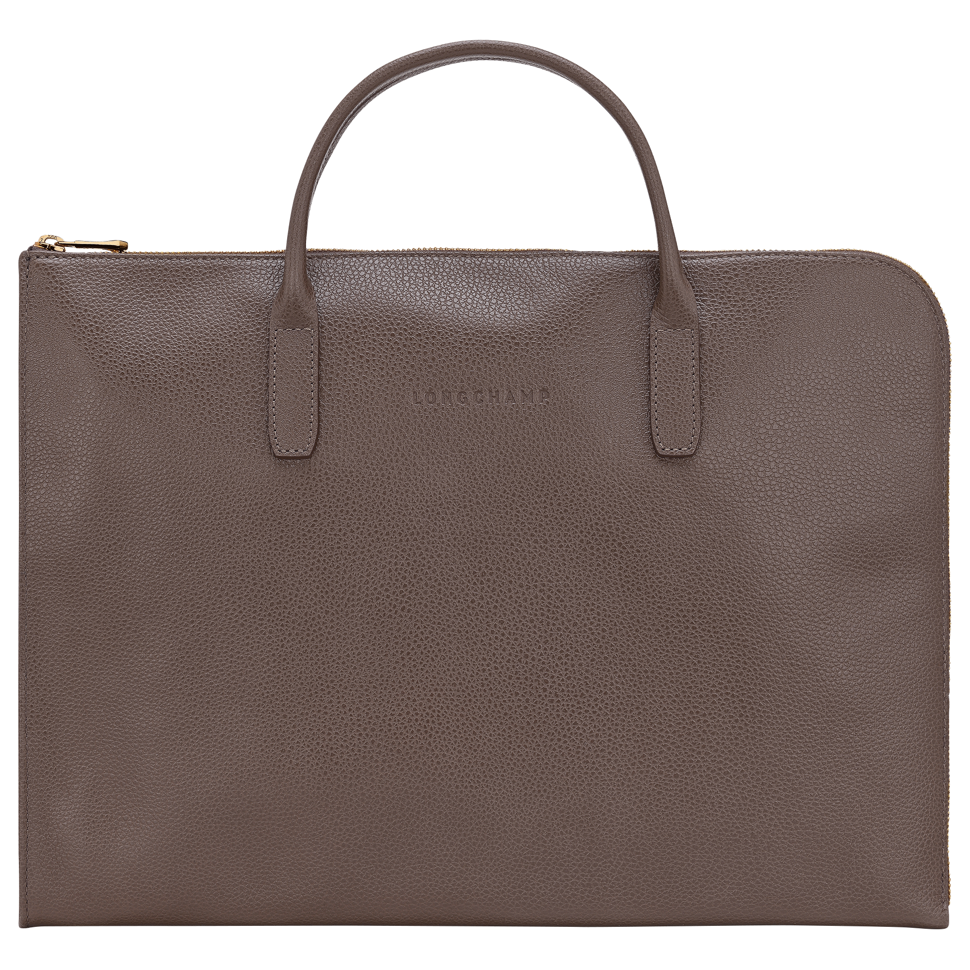 Longchamp Le Foulonné S Briefcase Taupe