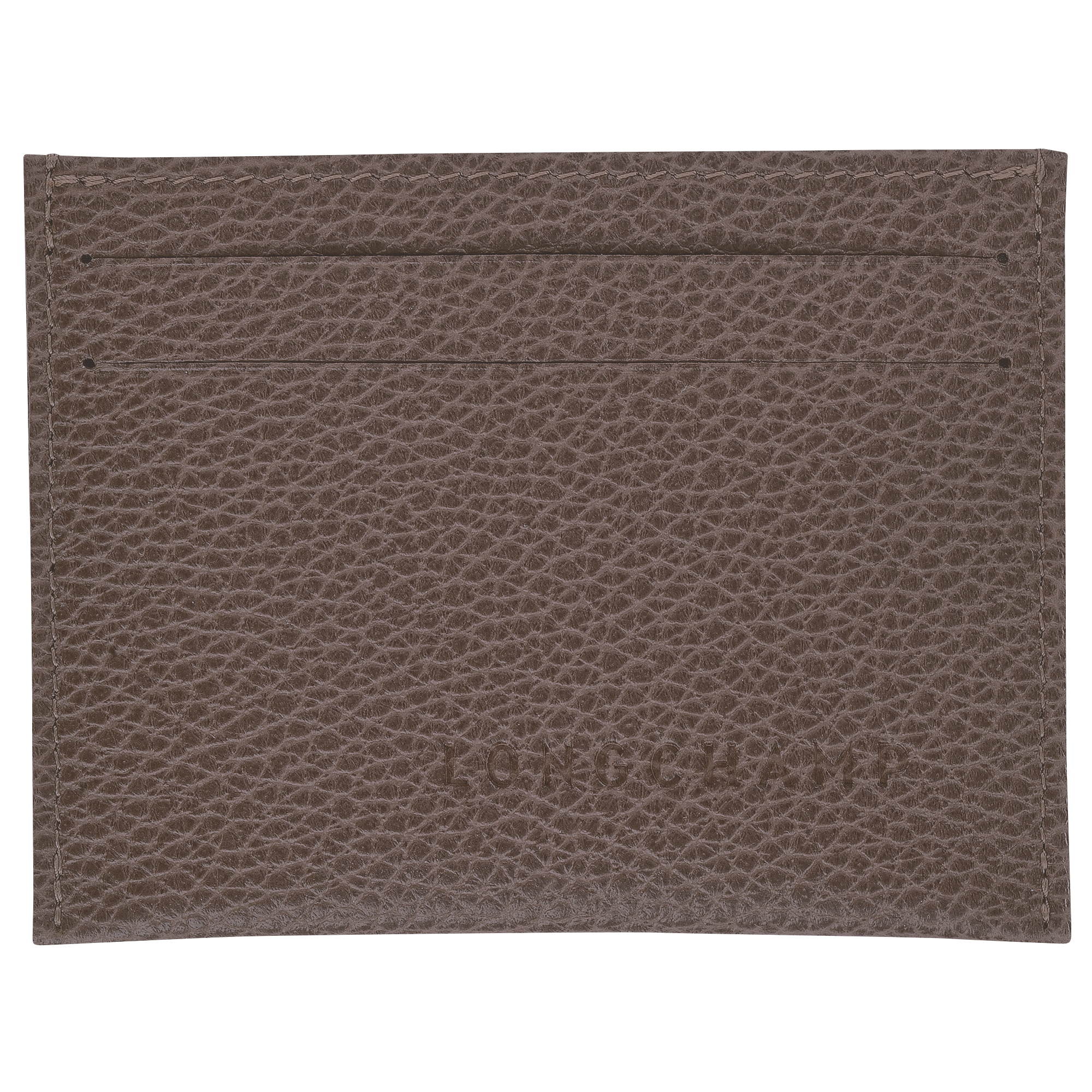 Longchamp Le Foulonné Card holder Taupe